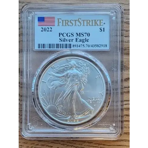 2022 $1 Silver Eagle First Strike