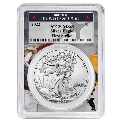 2022 - 1oz Silver Eagle - PGCS MS69
