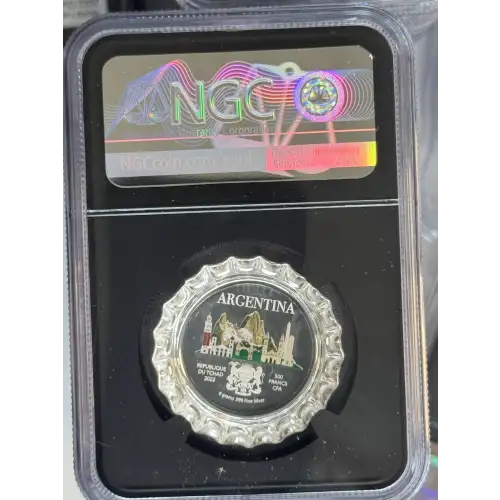 2022 6g Argentina Bottle Cap - NGC - Ultra Cameo - PF70 (3)