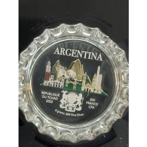 2022 6g Argentina Bottle Cap - NGC - Ultra Cameo - PF70