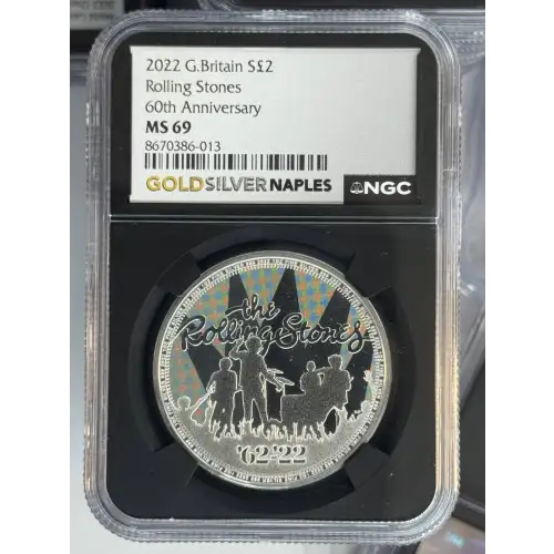 2022 G Britain Rolling Stones 60th Anniversary MS 69