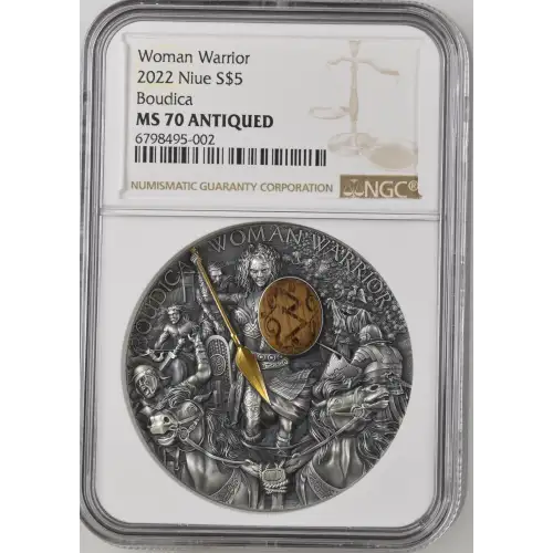 2022 Gilt Boudica Woman Warrior (2)