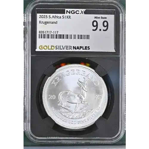 2022 KRUGERRAND S. AFRICA MS 70