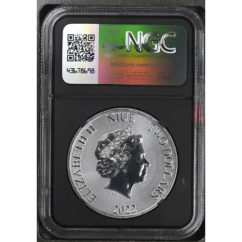 2022 Niue $2 Star War Darth Vader MS 70  (2)
