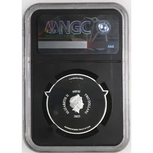 2022 Niue Wonder Woman Logo S$2 PF 70 ULTRA CAMEO (2)