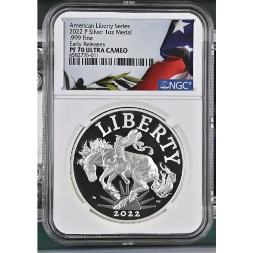 2022 P .999 Fine Early Releases American Liberty Series ULTRA CAMEO (2)
