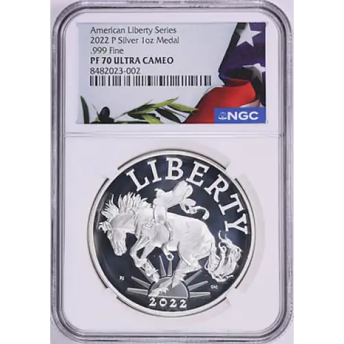 2022 - P - NGC - PF70UC - American Liberty Series [B-1]