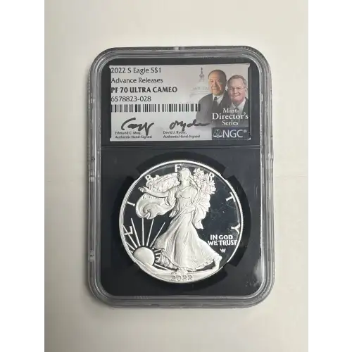 2022 S Eagle S$1 Advance Releases PF70UC