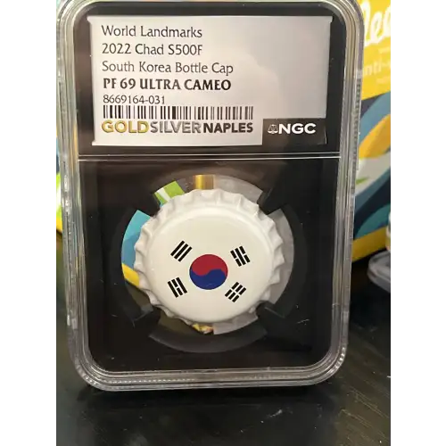 2022 South Korea bottle cap PF 69 UC