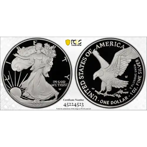 2022-W $1 Silver Eagle First Strike, DCAM (2)