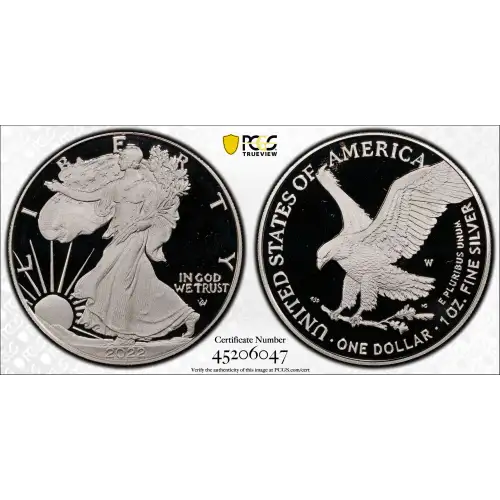 2022-W $1 Silver Eagle First Strike, DCAM (2)