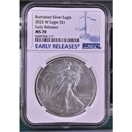 2022 W Early Releases Burnished Silver Eagle (2)