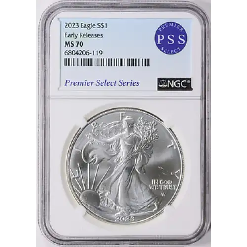 2023 1 oz Silver Eagle  S$1 NGC MS70

[B-1][B-4][B-5]