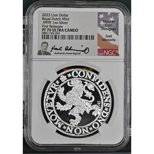 2023 1oz Lion Dollar - .9999 First Releases ULTRA CAMEO (2)