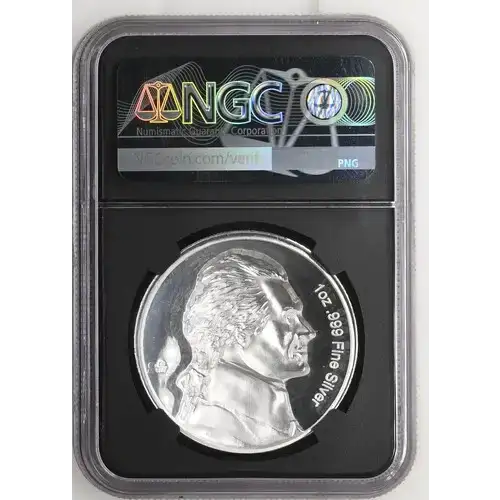 (2023) AR High Rel The Jefferson Nickel American Legacy Coll. 1oz  PF 70 ULTRA CAMEO (2)