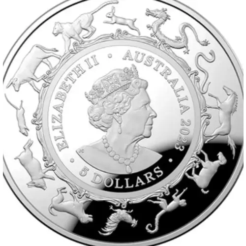 2023  Australia S$1 Year of the Rabbit NGC MS10 (2)