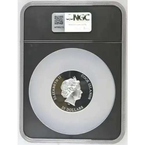 2023 Cook Is. Vault - High Relief S$20 Grade PF 70 ULTRA CAMEO (2)