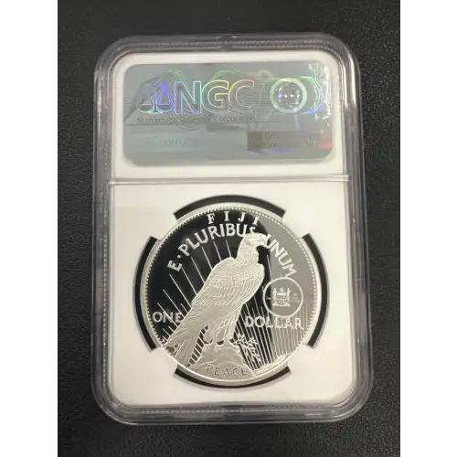 2023 Fiji S$1 Peace Dollar S-Privy First Day of Issue PF70 UC NGC PSS (2)