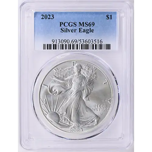 2023 - PCGS - MS69 - $1 Silver Eagle [B-2}