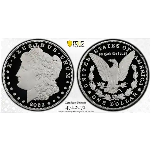 2023-S $1 Morgan Dollar First Strike, DCAM