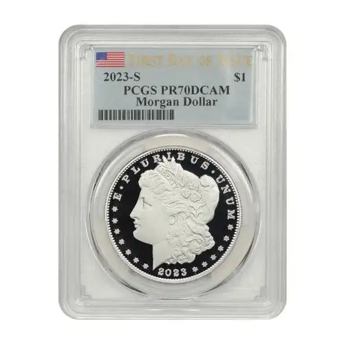 2023-S $1 Morgan Dollar First Strike, DCAM