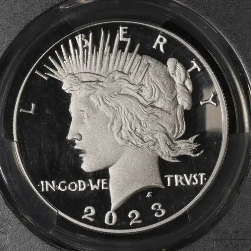 2023-S $1 Peace Dollar First Strike, DCAM