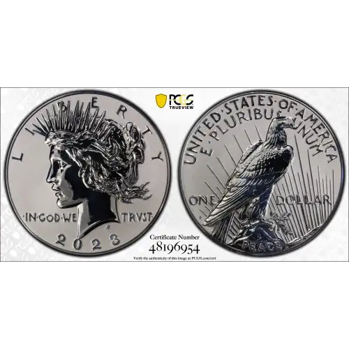 2023-S $1 Peace Dollar Rev PR Two-Coin Reverse Proof Set First Strike (2)