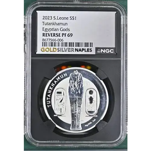 2023 S.Leone Tutankhamun Egyptian Gods S$1 RP 69