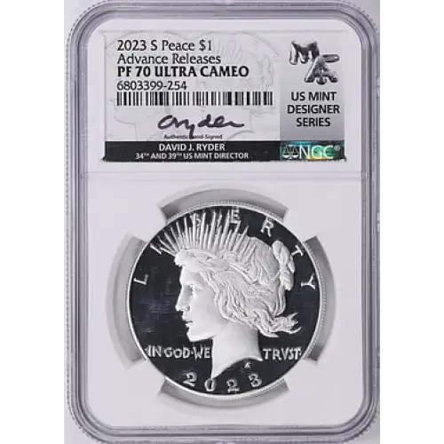 2023 S Peace $1 PF70UC NGC