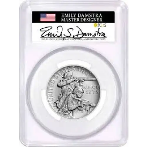 2023 U.S. Army Matte 2.5oz PCGS MS70 Medal (2)