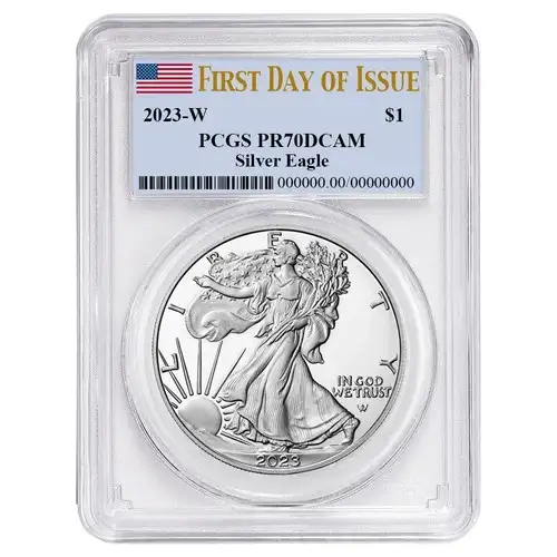 2023-W $1 Silver Eagle, DCAM