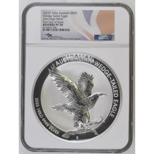 2023P 1Kilo Wedge-Tailed Eagle Ultra High Relief - FDI (2)