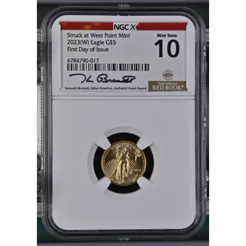 2023(W) First Day of Issue Struck at West Point Mint (2)