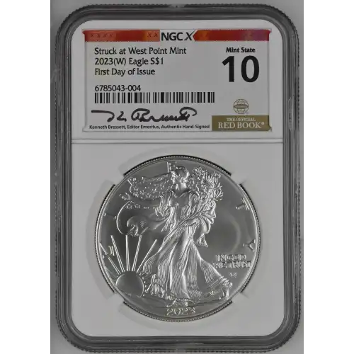 2023(W) First Day of Issue Struck at West Point Mint (2)