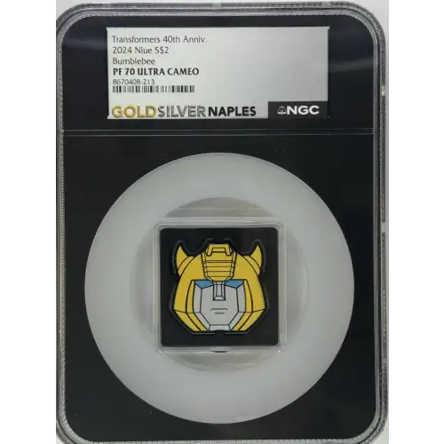 2024 1 oz Transformers 40th ANN Bumblebee PF70 UC NGC CSC2