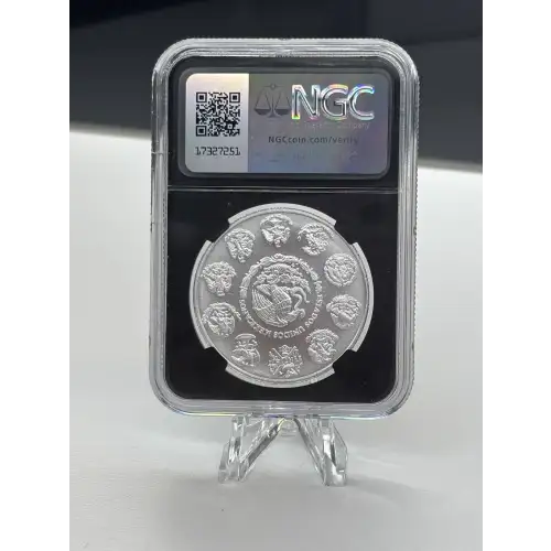 2024 - 1oz Silver Mexico Libertad - NCG MS69 ER (Black Core/Flag Label) (2)