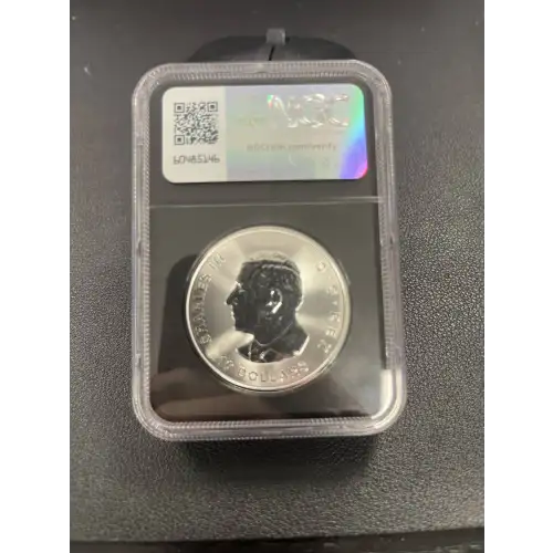 2024 2 oz Canada S$10 Woolly Mammoth MS9.9/69 (2)