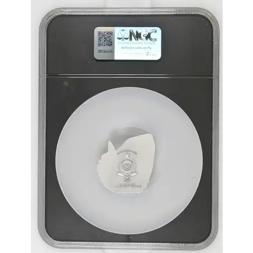 2024 2oz Niue Great White Shark S$5 MS 70 ANTIQUED
 (2)