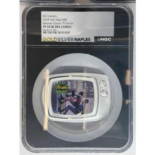 2024 3 oz BATMAN™ Classic TV Series  PF70UC NGC CSC3 (5)