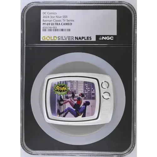 2024 3 oz BATMAN™ Classic TV Series  PF70UC NGC CSC3 [DUPLICATE for #548805]