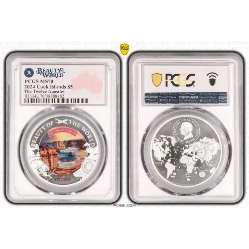 2024 $5 The Twelve Apostles Beauty of the World (2)