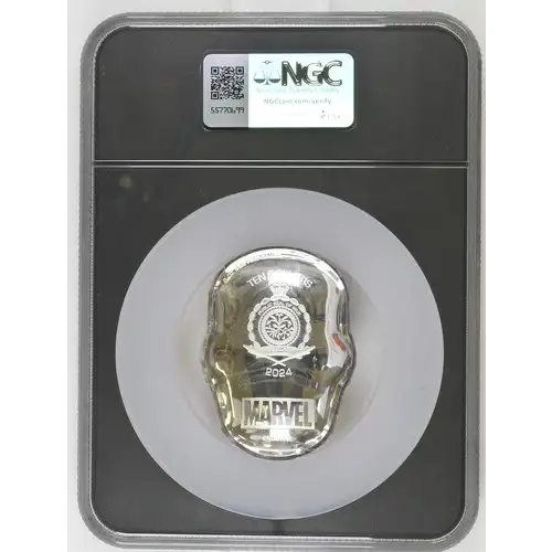 2024 5oz Niue Iron Man Helmet S$10 PF 69 ULTRA CAMEO
 (2)