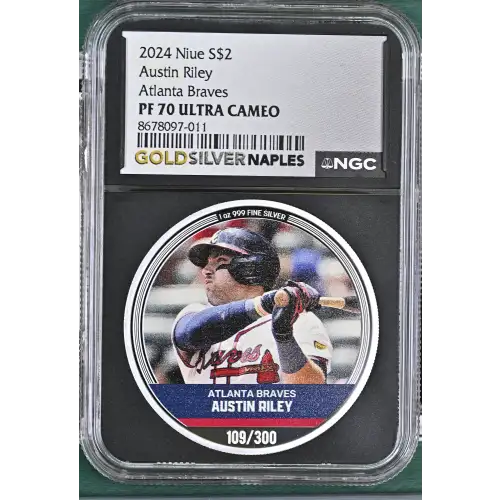 2024 Austin Riley Atlanta Braves ULTRA CAMEO (2)