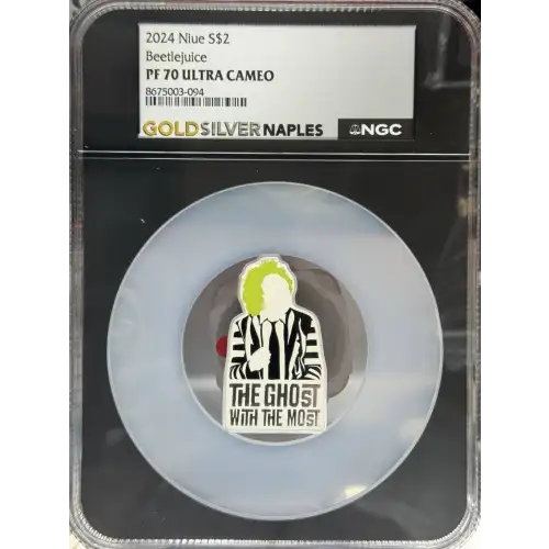 2024 BeetleJuice Niue $2 PF 70 Ultra Cameo NGC (3)