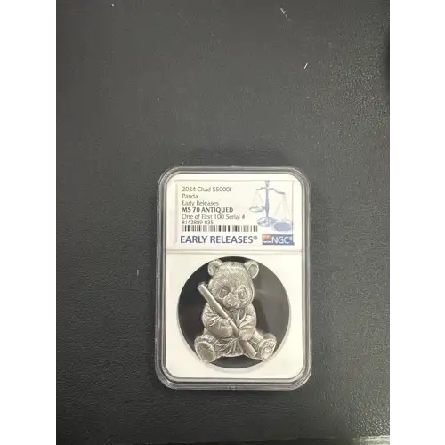 2024 Chad 5000F Panda ER MS 70 antiqued