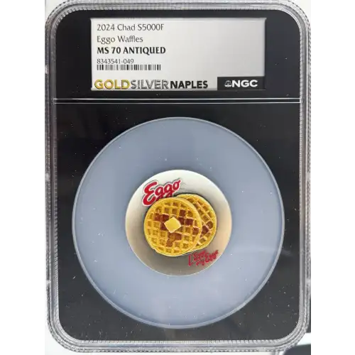 2024 Chad Eggo Waffles MS 70 Antiqued NGC CSC2 (2)