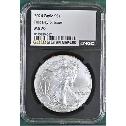 2024 Eagle First Day of Issue S$1 MS 70