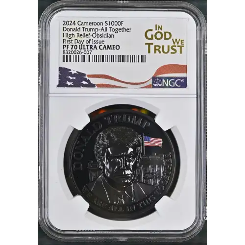 2024 FDI Donald Trump-All Together High Relief-Obsidian ULTRA CAMEO (2)