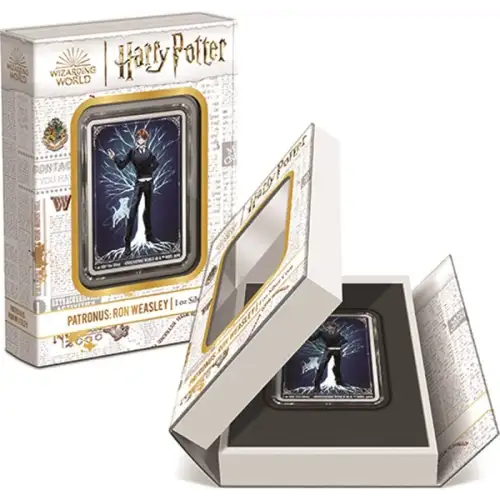 2024 Harry Potter Patronus: Ron Weasley 1 oz Silver Collectible Coin