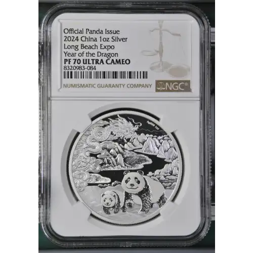 2024 Long Beach Expo Year of the Dragon Official Panda Issue ULTRA CAMEO (2)